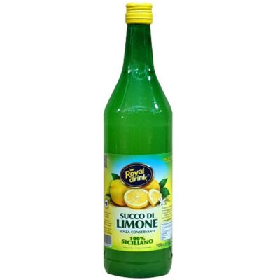 SUCCO DI LIMONE BOTTIGLIA LT.1 PET ROYAL DRINK - Stock & Save