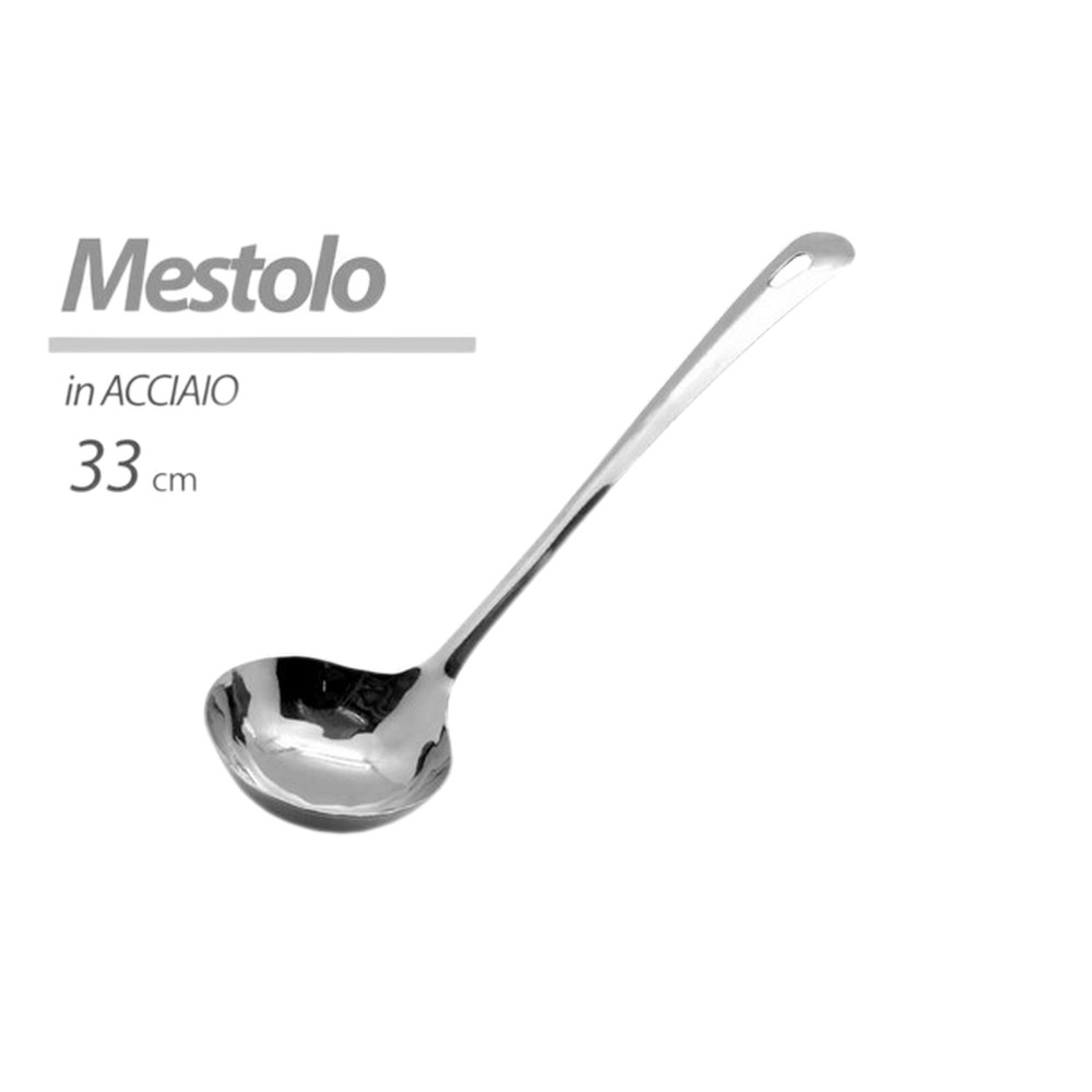 MESTOLO ACCIAIO INOX 33 CM - Stock & Save